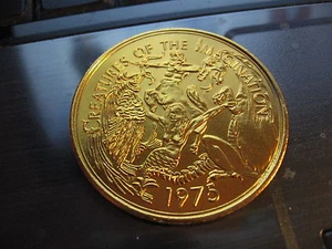 REX mermaid dragon centaur 1975 new orleans mardi gras doubloon alum nola - Picture 1 of 2