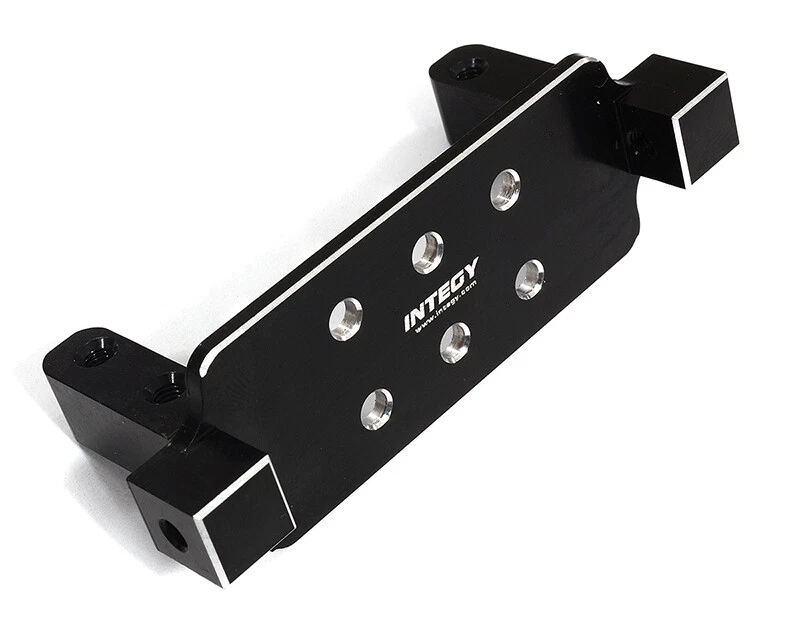 Billet Machined Black Front Steering Servo Mount for Tamiya Scale Off-Road CC02 - Image 1 of 1
