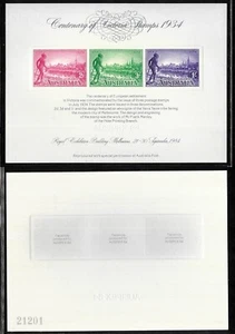 1984 Australia AUSIPEX 84 Mint Replica Card - Centenary of Victoria Stamp Series - Picture 1 of 1