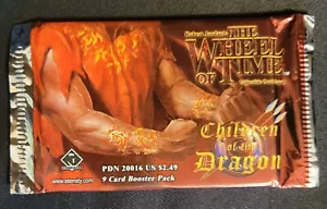 Robert Jordan’s Wheel of Time TCG Children of the Dragon Booster Pack NEW - Picture 1 of 2