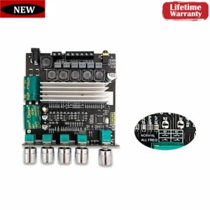 Wuzhi Audio ZK-TB22 2.1 Channel Audio Power Amplifier Bluetooth Amp TWS TPA3116 - Picture 1 of 11