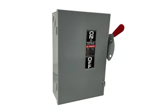 GE TG3222 60Amp, 2P, 240VAC, N1, Allzweck-Sicherungsschalter. - Bild 1 von 4