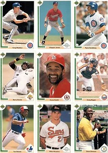 1991 Upper Deck conjunto completo, novato Chipper Jones, 800 cartas - Imagen 1 de 6