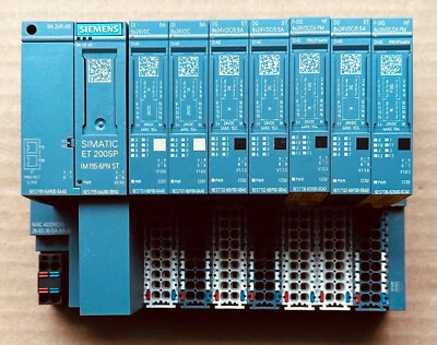 Siemens SIMATIC ET 200SP I/O 6ES7155-6AU00-0BN0 w/PROFINET, 2xDI, 3xDQ, 2xF-DQ - Image 1 of 4