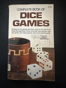 Komplettes Buch der Würfelspiele von Skip Frey - 1975 Erscheinungsdatum - Bild 1 von 3