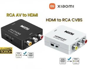 Xiaomi RCA Convertitore AV a HDMI, HDMI a RCA Adattatore Composito Audio Video CVBS - Foto 1 di 13