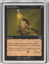 Fatal Blow - 6th Edition - MTG Magic the Gathering