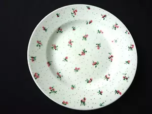 vintage churchill china pink england chintz floral rose chintz dinner plate - Picture 1 of 3