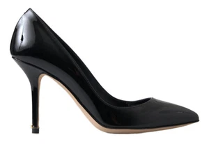 DOLCE & GABBANA Shoes Black Patent Leather High Heels Pumps EU36 / US5.5 860usd - Picture 1 of 6