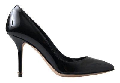 DOLCE & GABBANA Shoes Black Patent Leather High Heels Pumps EU36 / US5.5 860usd - Image 1 of 4