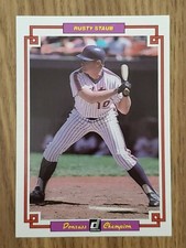 1984 Donruss Champion 3.5x5 Rusty Staub New York Mets #28 ⚾