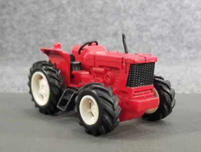 VTG TRACTOR 1/35 FRICTION TOY PLASTIC RED METAL & PLASTIC - Image 1 of 4