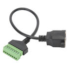 Rj45 Female Plug To 8 Pin Cable Short Network Adapter Extension Cord Solderl Qcs