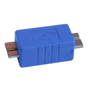 nEW USB 3.0 Micro B Male to 3.0 Micro B Male Converter Adapter Plug High Speed - Picture 1 of 2