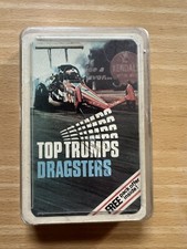 Vintage Top Trumps Dubreq 1978 Dragsters With Case Complete