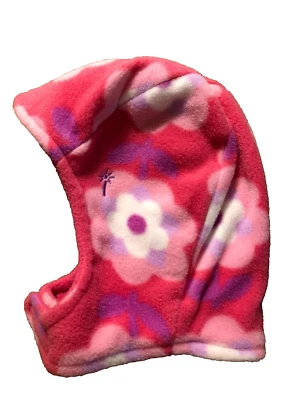 Sombrero de invierno i Play bebé niña rosa con flores talla recién nacido-6 meses Foto 1 de 4