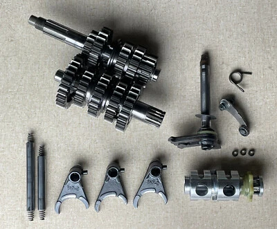 98 99 00 01 KTM 250 300 380 Transmission Main Counter Shaft Input Output Gears - Image 1 of 4