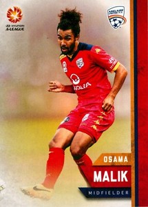 ✺New✺ 2015 2016 ADELAIDE UNITED A-League Card OSAMA MALIK