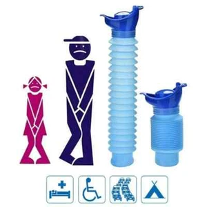 Male Female Portable 750ml Urinal Pee Bottle Emergency Urinal Camping Travel - Picture 1 of 5