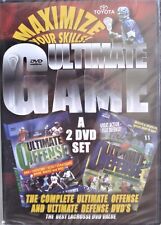 Ultimate Game   Lacrosse   Ultimate Offense & Defense   2 DVD Set  NEW   Sealed