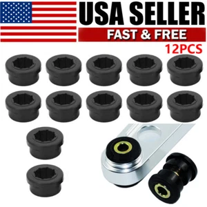 Lower Control Arm Bushing LCA Rear Camber Kit For Honda Civic Integra 12PCS - Picture 1 of 7