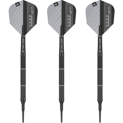 TARGET SPORTS LTD Target Soft Darts ECHO 11 90% Tungsten Softtip Darts Softdart für Dartscheibe