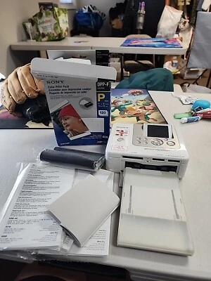 Sony Picture Station DPP-FP70 Portable Digital Photo Printer Untested - Image 1 of 4