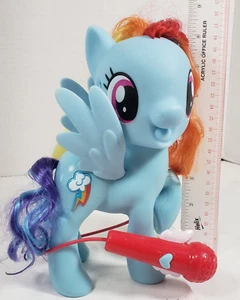 MY LITTLE PONY Singing Rainbow Dash Karaoke Mikrofon MLP - Bild 1 von 8