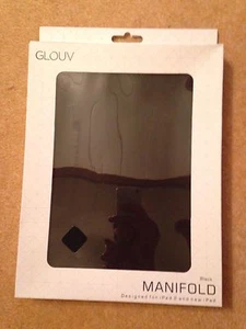 Glouv Manifold Stand Case for iPad 2/3/4 (New) - Black Exterior/ Red Interior - Picture 1 of 3