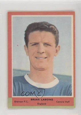 Tarjetas de concurso de fútbol americano 1964-65 A&BC Brian Labone #11 Foto 1 de 2
