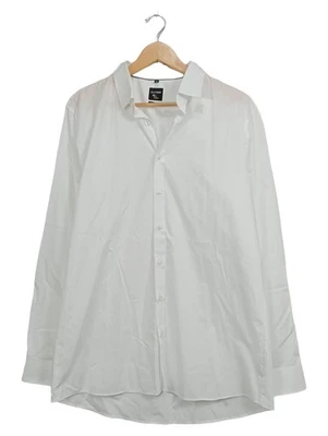 OLYMP Camicia Business Uomo Bianca Cotone Stretch (IT 58, EU 54) - Immagine 1 di 4