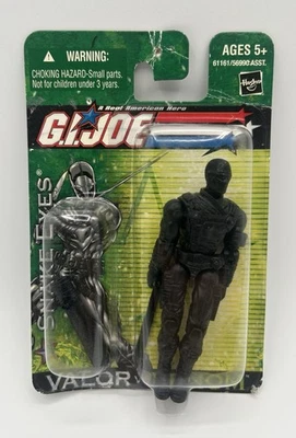 Figura de acción GI Joe Snake Eyes Valor vs Venom 2003 3,75" Ninja de colección Foto 1 de 4