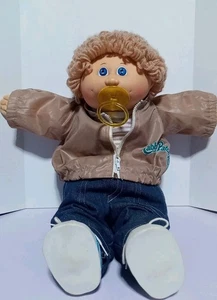 1982 Original Cabbage Patch Kids Doll Blonde Hair Blue Eyes Male Doll Vintage - Picture 1 of 8