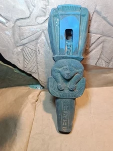 Authentic Ancient Egyptian Artifact Rare Hathor Gate Egyptian mythology 1400 BC - Picture 1 of 5