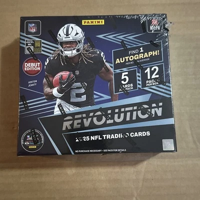2025 Panini Revolution Football Trading Cards Premium Box NEW - Image 1 of 2