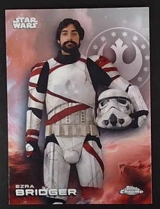2025 Topps Non-Sport Chrome Star Wars Ezra Bridger #39 - Picture 1 of 10