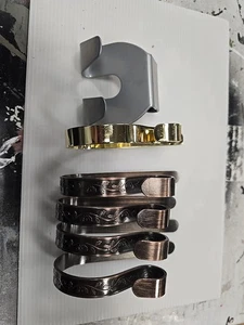 Original Mantleclip Gebürstetes Kupfer Strumpfhalter (4er Pack) + 2 Bonushalter - Bild 1 von 12