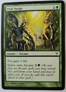 MTG Magic The Gathering Card Vital Surge Instant Arcane Green Betrayers Of Kamig - Picture 1 of 2