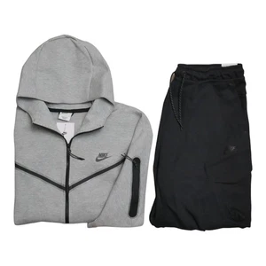 Nike Tech Fleece Mens Matching Tracksuit Size 3XL Jacket Cargo Pants Outfit Set - Picture 1 of 14