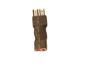 Racers Edge Battery/ESC Adapter Male TRX HC to Female Deans (T-Plug) RCE1605   - Picture 1 of 2