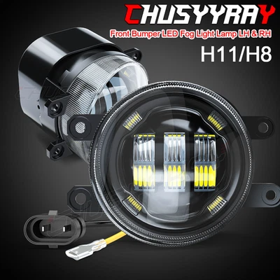 Par de luces antiniebla LED para parachoques delantero para Toyota Yaris 07-2012 Foto 1 de 4