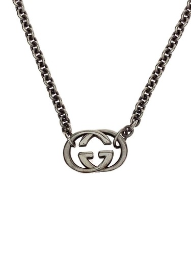 GUCCI SV925 Collana in argento con top da uomo usata