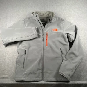 The North Face Apex Bionic Jacke Herren Small S grau orange Full Zip Softshell - Bild 1 von 16