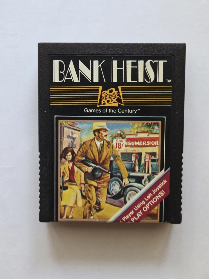 Bank Heist (Atari 2600 1983) 20th Century Fox  - Image 1 of 1