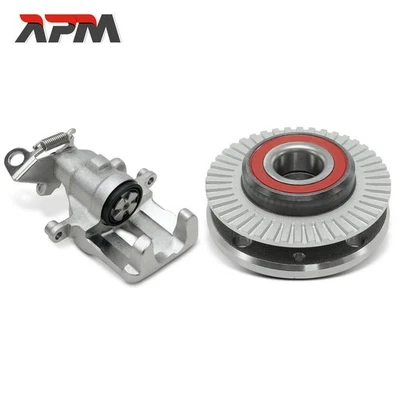 Étrier De Frein + Moyeu Arrière Gauche Pour Fiat Tempra SW Alfa Romeo 145 146 - Photo 1/4