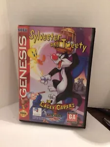 Sylvester and Tweety in Cagey Capers Sega Genesis sin manual probado funciona muy bien - Imagen 1 de 6