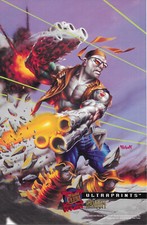 Fleer Random Ultra Prints trading card Jumbo 6-1/2"-10" X-Men retailer exclusive