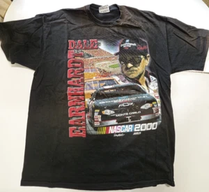 CAMISETA VINTAGE DALE WONHARDT NASCAR 2000 CALENDARIO COPA WINSTON XL X-LARGE Negra - Imagen 1 de 10