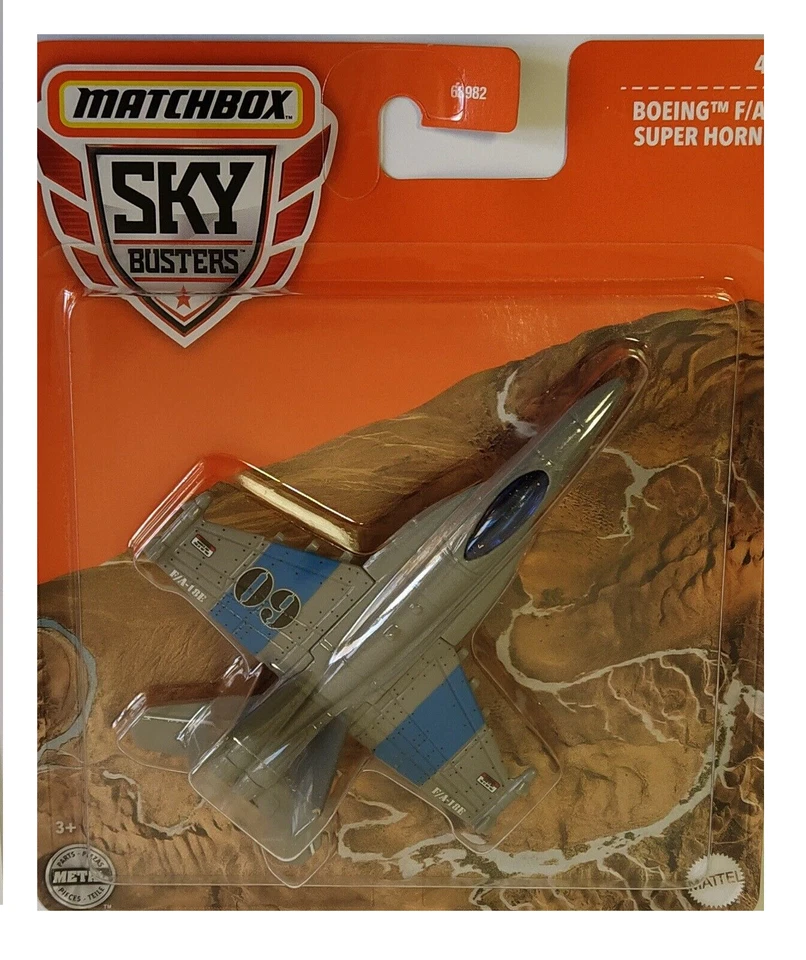 Matchbox Sky Busters F/A-18 Super Hornet Boeing Mattel - Image 1 of 1