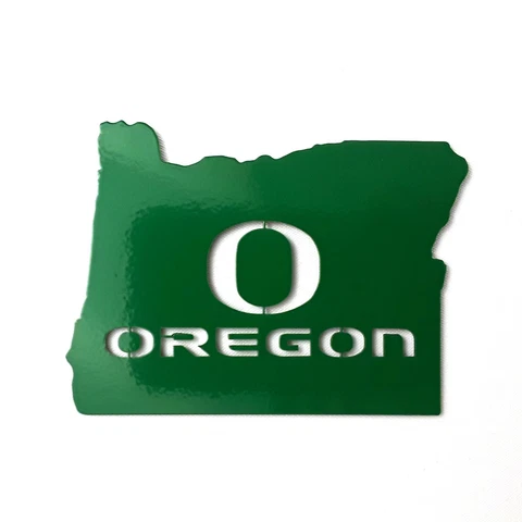 University of Oregon - UofO - DUCKS Green  Refrigerator Magnet Makes great gift Cover